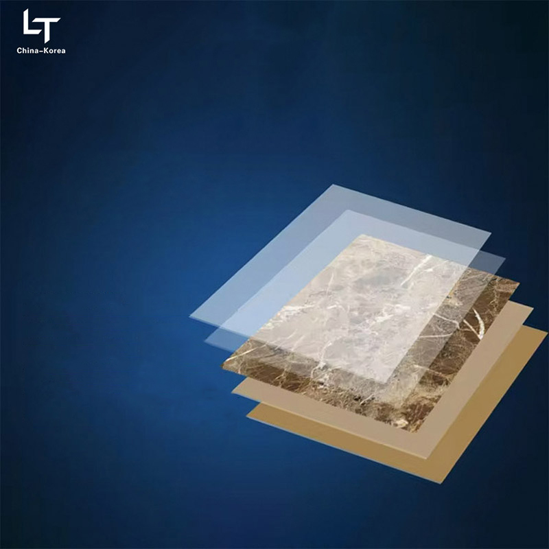 Wodoodporna 1220 × 2440mm 3mm płyta PCV UV do dekoracji wewnętrznych paneli ściennych z wykończeniem na wysoki połysk do dekoracji wnętrz biurowych