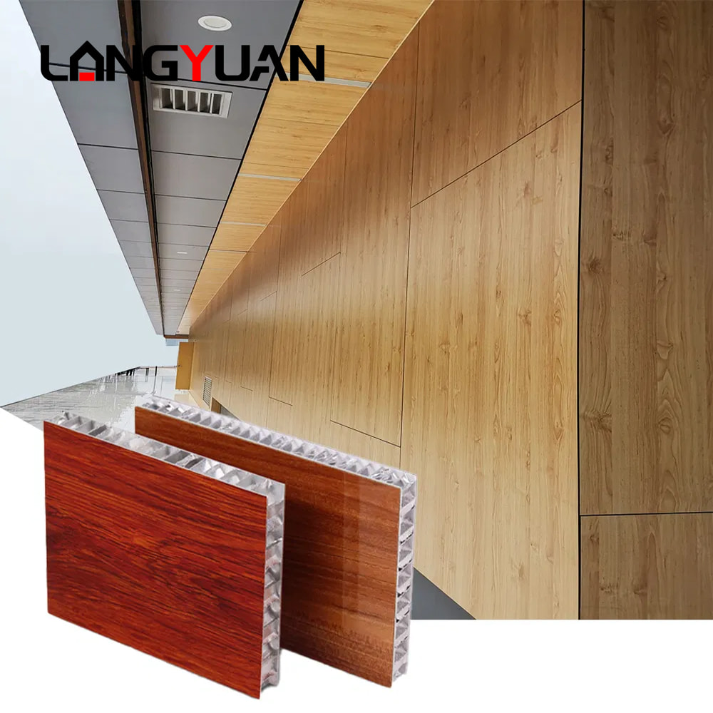 Aluminiowe panele o strukturze plastra miodu o grubości 18 mm do szafek i drzwi kuchennych Fabryka aluminiowych paneli o strukturze plastra miodu