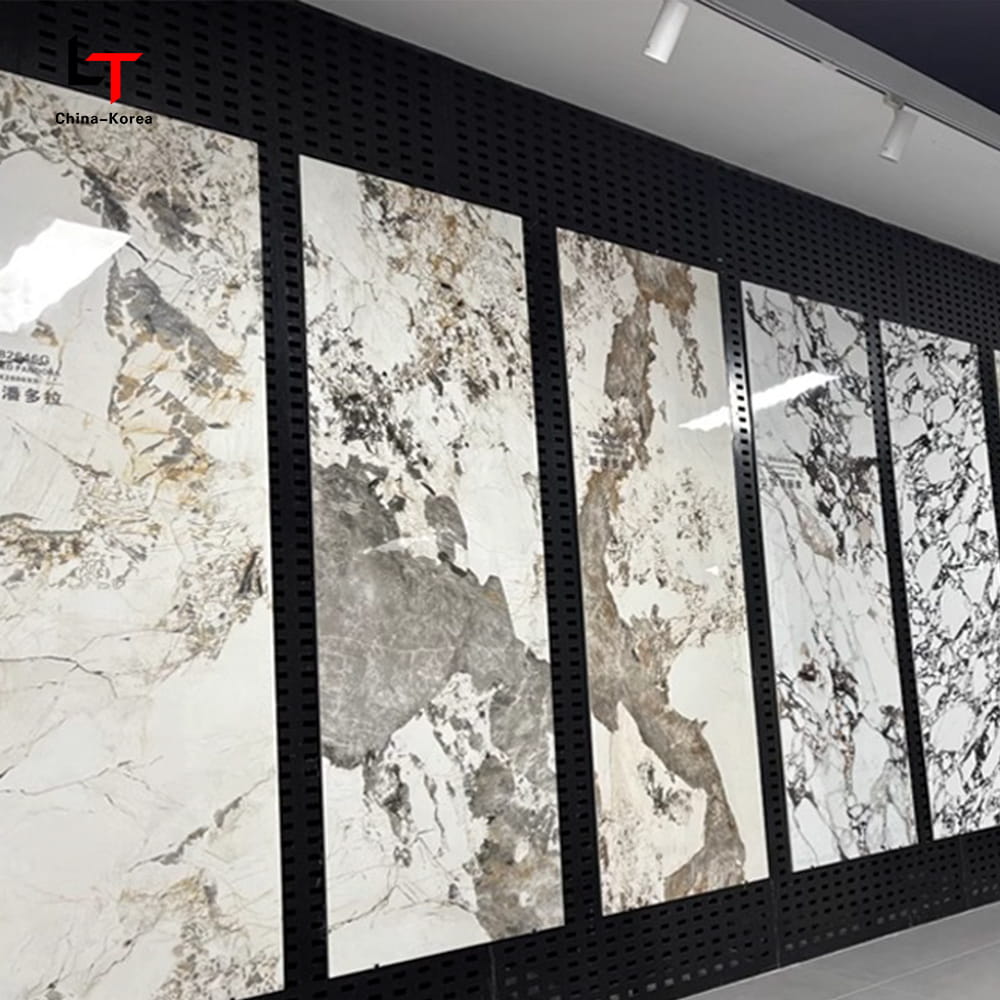 1220 × 2440 mm Panel kryształowy z włókna węglowego PCV Wodoodporna ognioodporna dekoracyjna okładzina ścienna do wnętrz na zewnątrz z powłoką UV