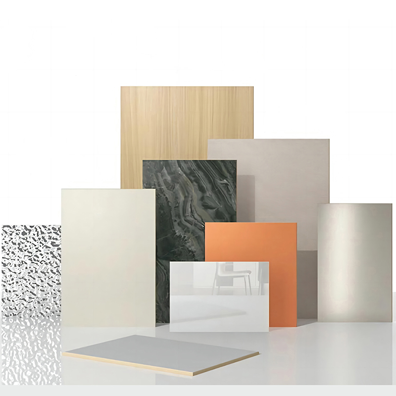 Lekki arkusz kryształu węgla z PVC o dużej gęstości, odporny na zadrapania, o grubości 5 mm-8 mm do dekoracji łazienki w hotelu komercyjnym, ognioodporny, trwały panel ścienny klasy B1