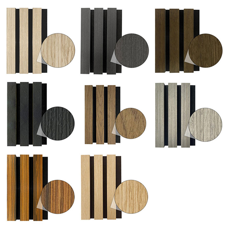 Nowoczesne wnętrza Akustyczne panele ścienne WPC Dekoracyjna konstrukcja blokująca Dźwiękoszczelna ognioodporna dźwiękochłonna zewnętrzna kratka