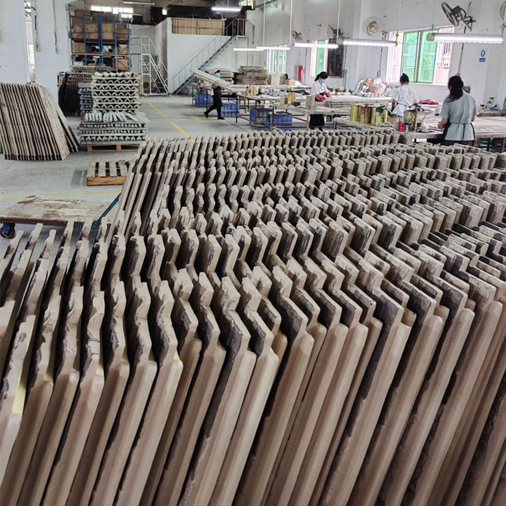 60*30cm arkusz forniru dekoracyjnego Decor sztuczny poliuretan Pu panel ścienny z kamienia sztuczny Stonee dla domu