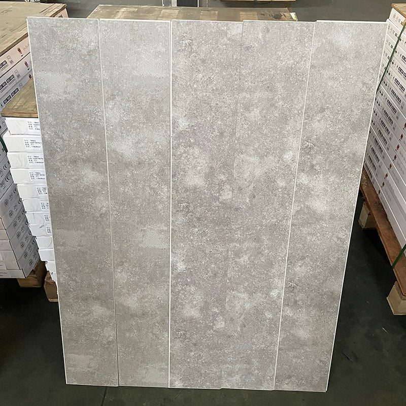 Biały i czarny marmur Drewniany słojowany sztywny rdzeń Blokada Click Lock Panele winylowe Podłoga Piso Wnętrze PCV Click Piso Podłoga SPC