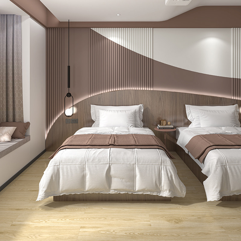 Trwałość Płytka z tworzywa sztucznego Pływająca wodoodporna struktura drewna 4 mm 5 mm 6 mm 7 mm 8 mm Panel winylowy z panelem PCV SPC Podłoga